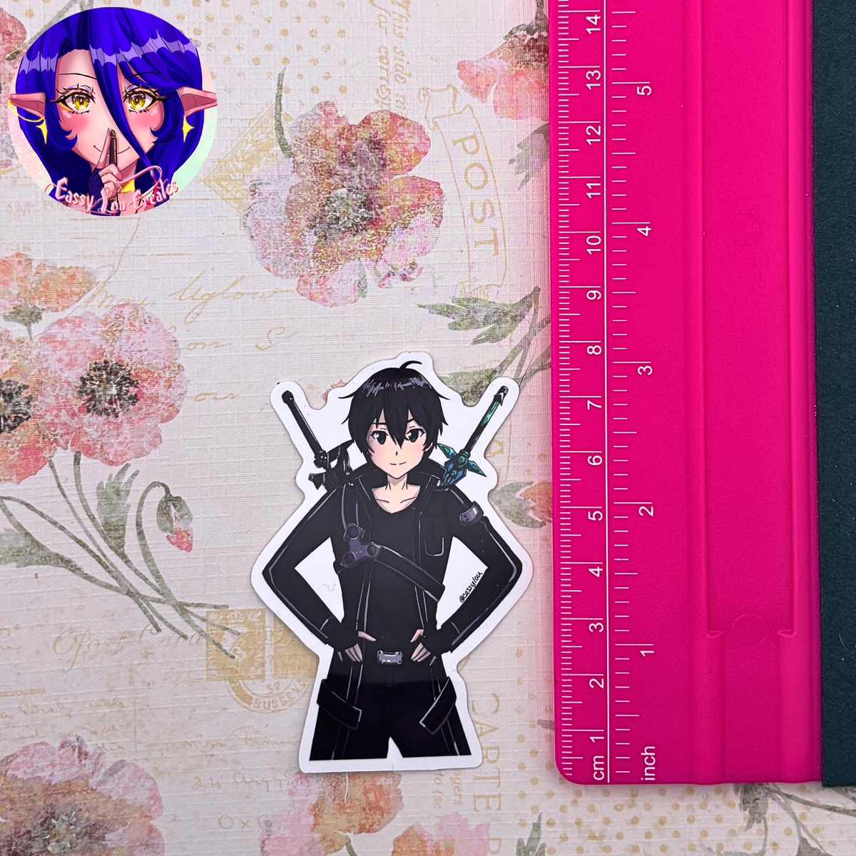 SAO Glossy Vinyl Stickers