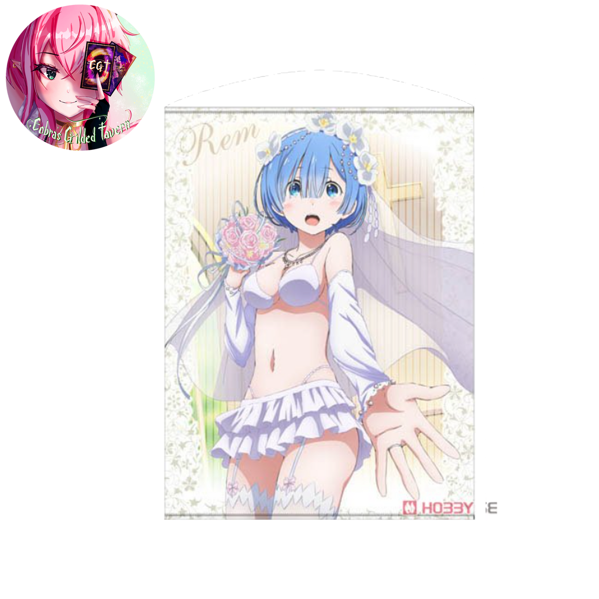 Re: Life in a Different World from Zero Wedding Rem 100cm Tapestry