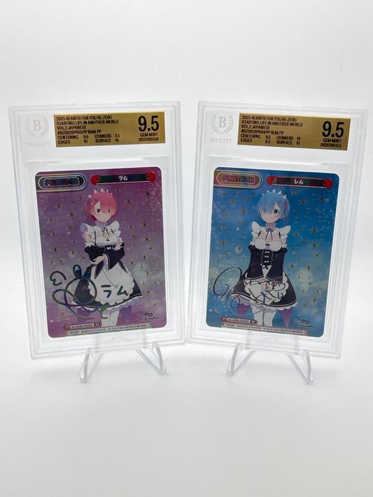 Rebirth Re:Zero Rem & Ram Bundle | Sequential BGS 9.5