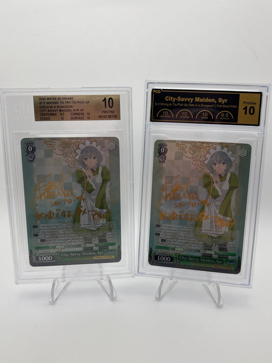 [EN] Weiss Schwarz Danmachi Syr | DDM/S88-E027SP SP BGS 10/PCG 10