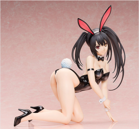 Date A Live III Kurumi Tokisaki: Bare Leg Bunny Ver. 1/4 Scale Figure