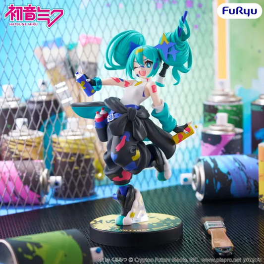 Muchute Figure Hatsune Miku: Paint Girl Another Color Ver.