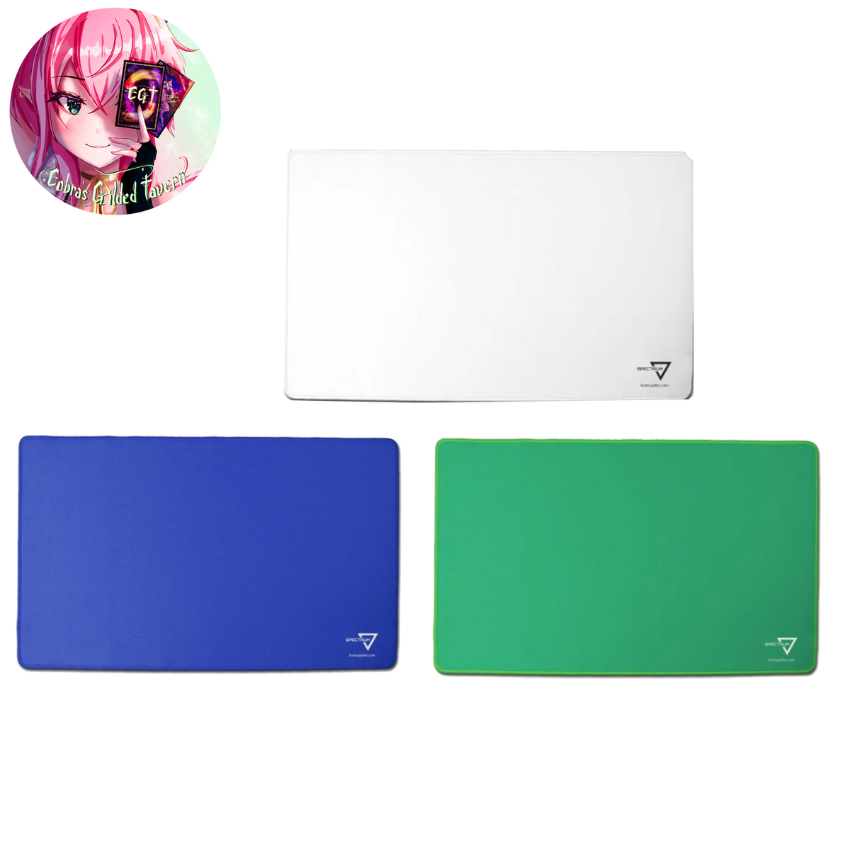 BCW Playmats with Stitched Edging