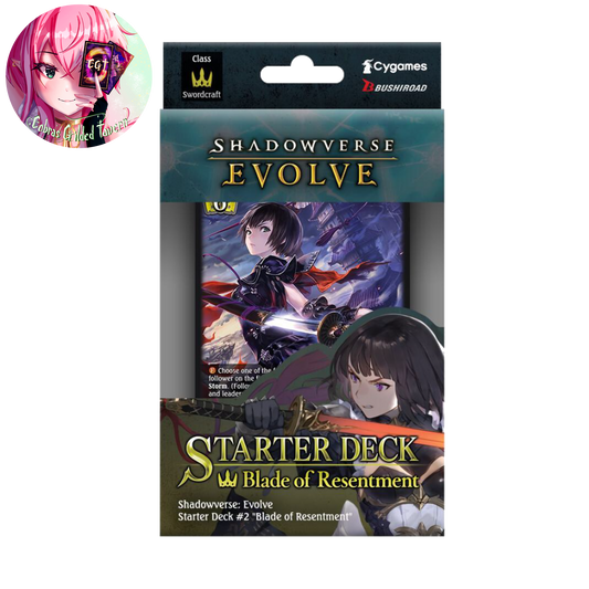 Blade of Resentment Starter Deck | English ShadowVerse: Evolve