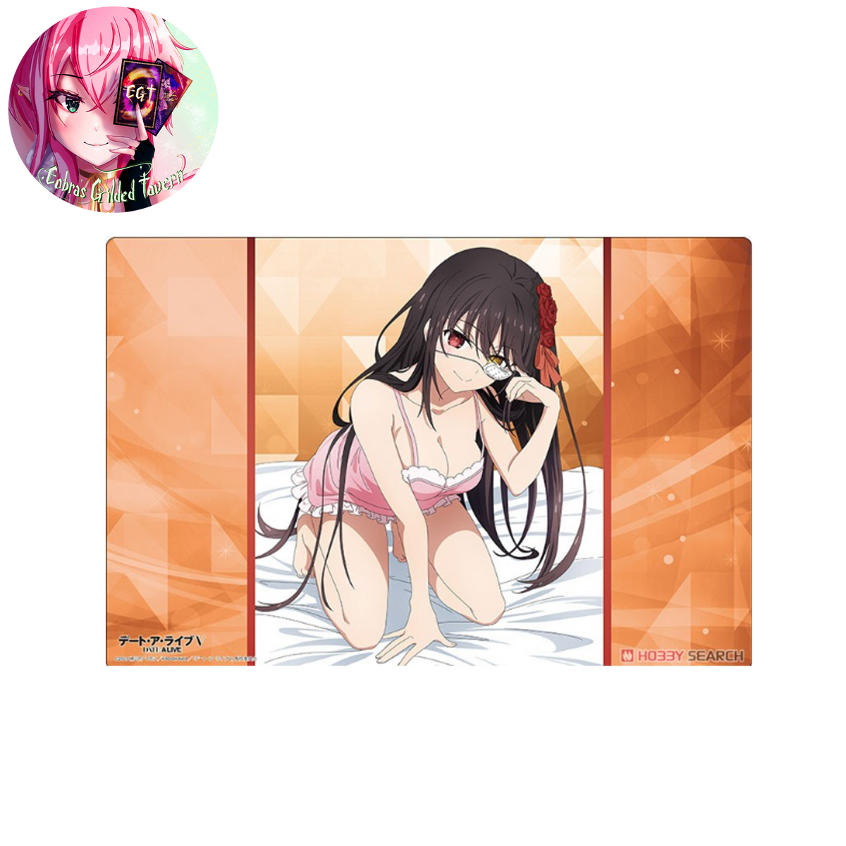 Date A Live Rubber Mats [Tohka Yatogami, Kurumi Tokisaki, Origami Tobiichi & Miku Izayaoi]