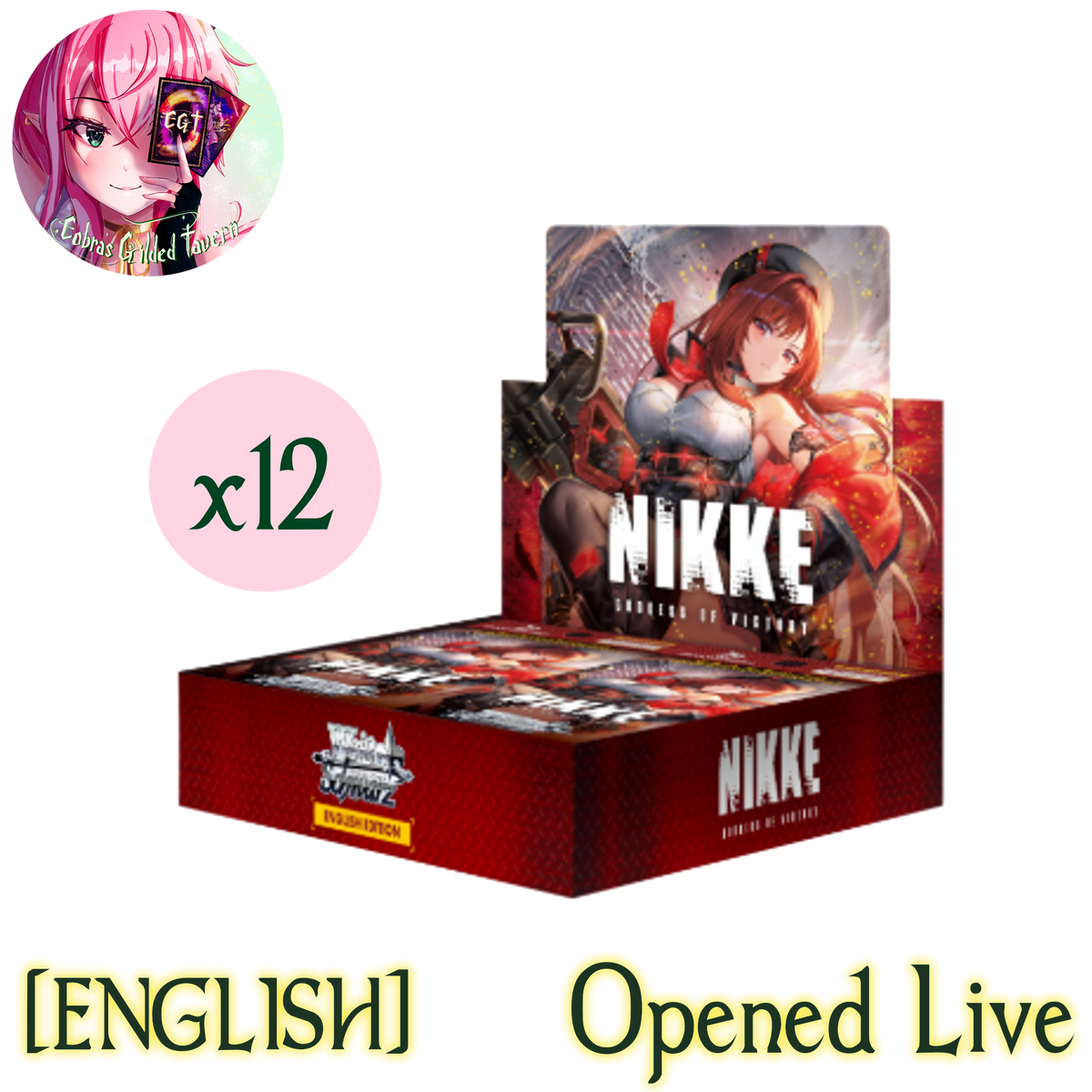 [RESTOCKED!] Goddess of Victory: Nikke Vol. 2 | English Weiss Schwarz