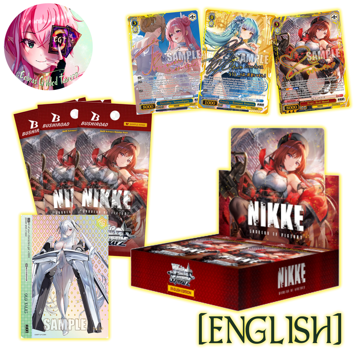 [RESTOCKED!] Goddess of Victory: Nikke Vol. 2 | English Weiss Schwarz
