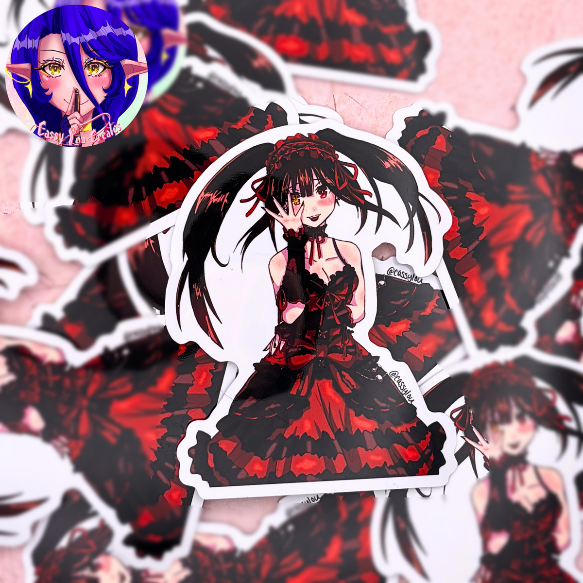 Nightmare Spirit Glossy Vinyl Sticker