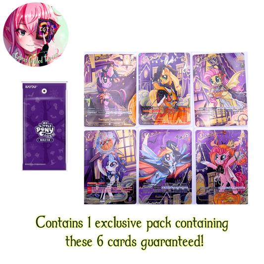 English My Little Pony TCG Nightmare Night Gift Box Bundle