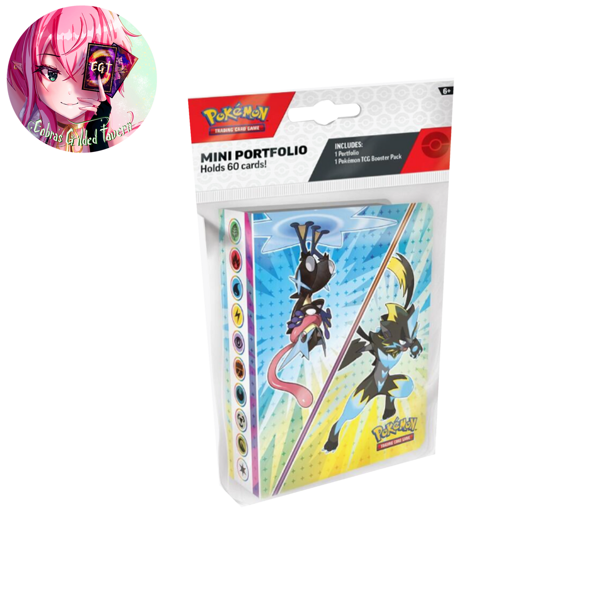 [LIMIT 2 PER] [RIP LIVE ONLY] Pitch Black Mini Portfolio | English Pokemon