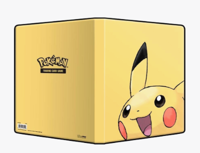Pokemon Themed 4-Pocket Portfolio (Holds 80 Cards+4 Oversized Cards)