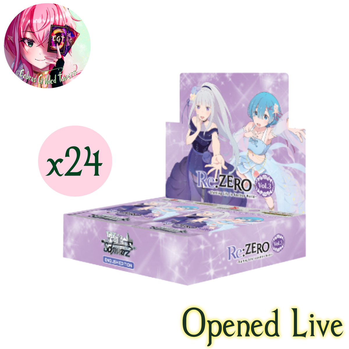 Re:Zero Vol. 3 | English Weiss Schwarz