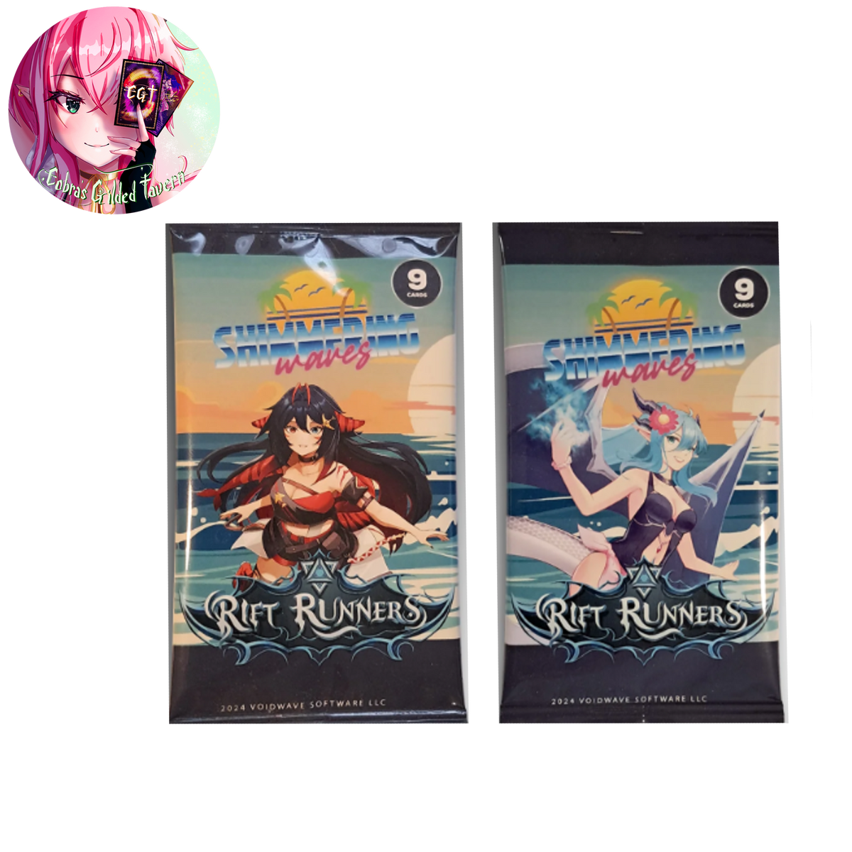 Shimmering Waves | English Rift Runners V-Tuber TCG