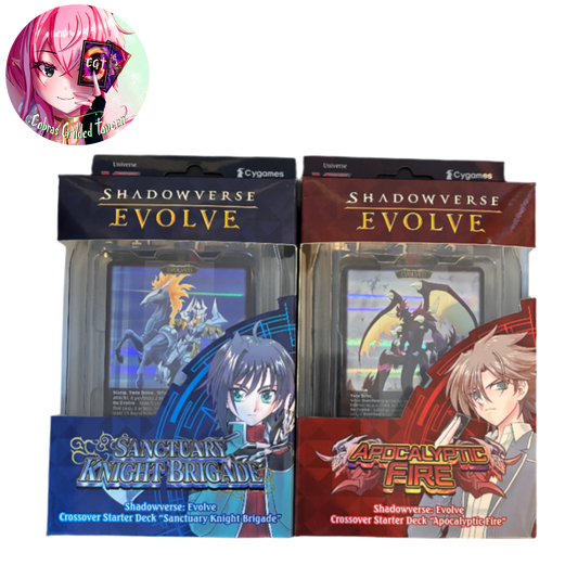 Apocalyptic Fire and Sanctuary Knight Brigade Starter Decks | English ShadowVerse: Evolve